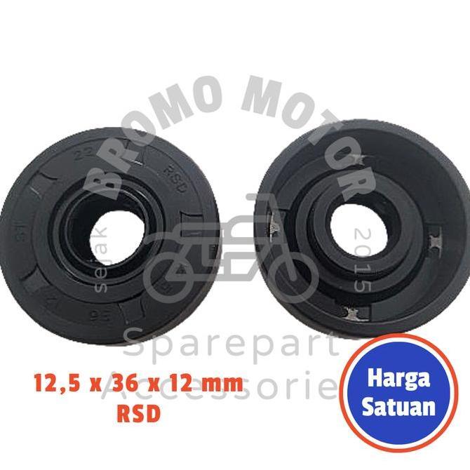 Oil Seal Monoshock Honda Megapro/Kawasaki Ninja R 12,5 36 12 mm (Sil Oli Rear Shockbreaker Sokbeker 