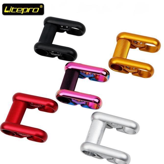 LITEPRO HORIZONTAL DOUBLE STEM 25.4MM FULL HOLLOW PROMO