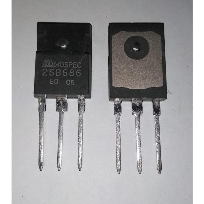 BEJ27 TRANSISTOR 2SB686 B686 MOSPEC SILICON PNP BIPOLAR 100V 6A