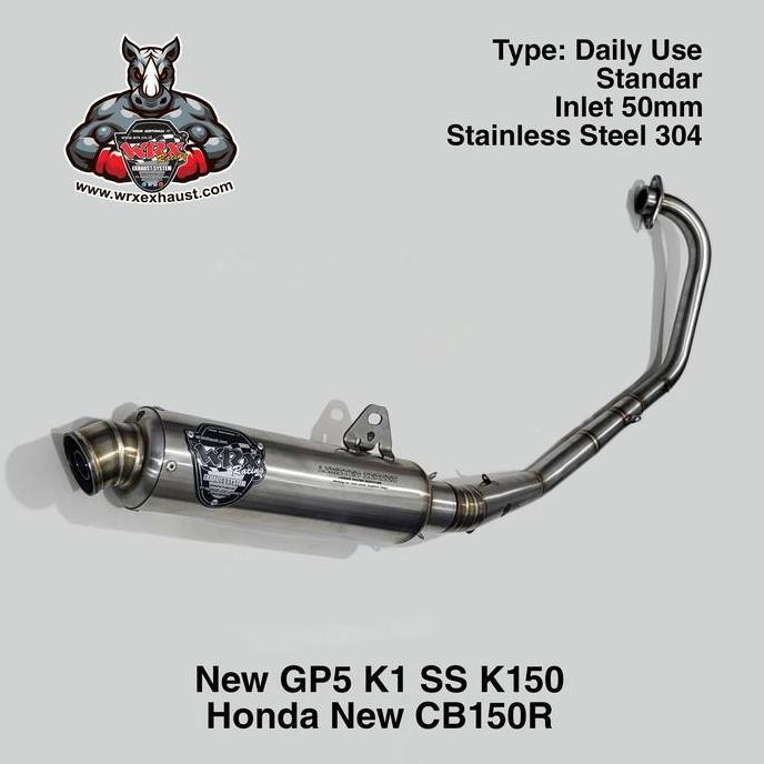 Knalpot WRX New GP5 SS R150 New CB150R
