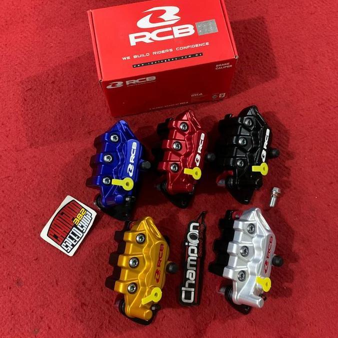 Kaliper Rem Depan RCB S Series 2 Piston Beat Karbu Beat FI Beat ESP