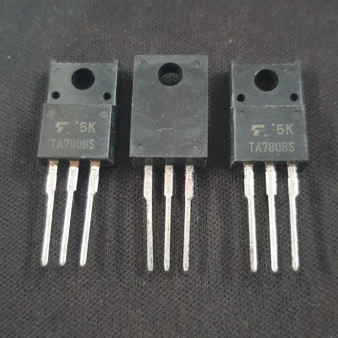 BEJ27 IC TA7808S TA 7808S TIGA TERMINAL POSITIF VOLTAGE REGULATOR - ORIGINAL