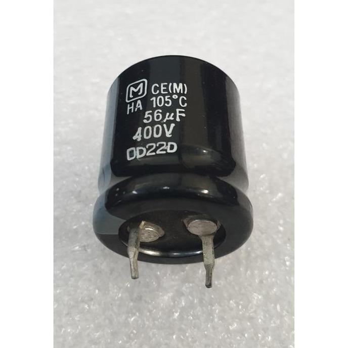 BEJ27 ELCO CAPACITOR 56UF 400V MATSUSHITA 105OC - ORIGINAL