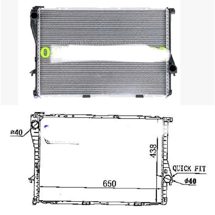 * RADIATOR BMW E39 528I *