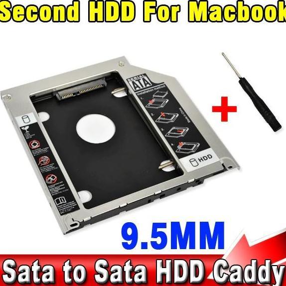 DS143 >> HDD Caddy for Macbook & iMac 9,5mm hdd cady 9.5
