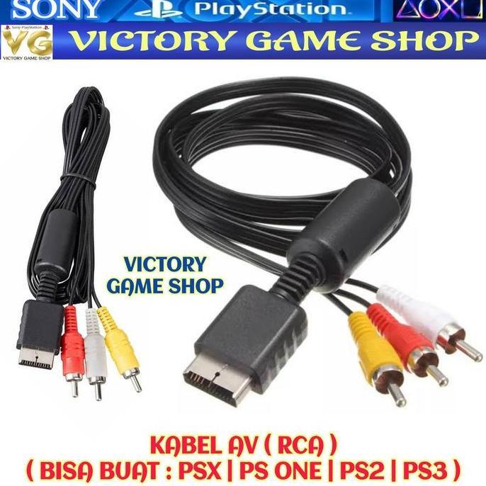 KABEL JAC RCA | AV | AUDIO VIDEO SONY | PS1 | PS2 | PS3
