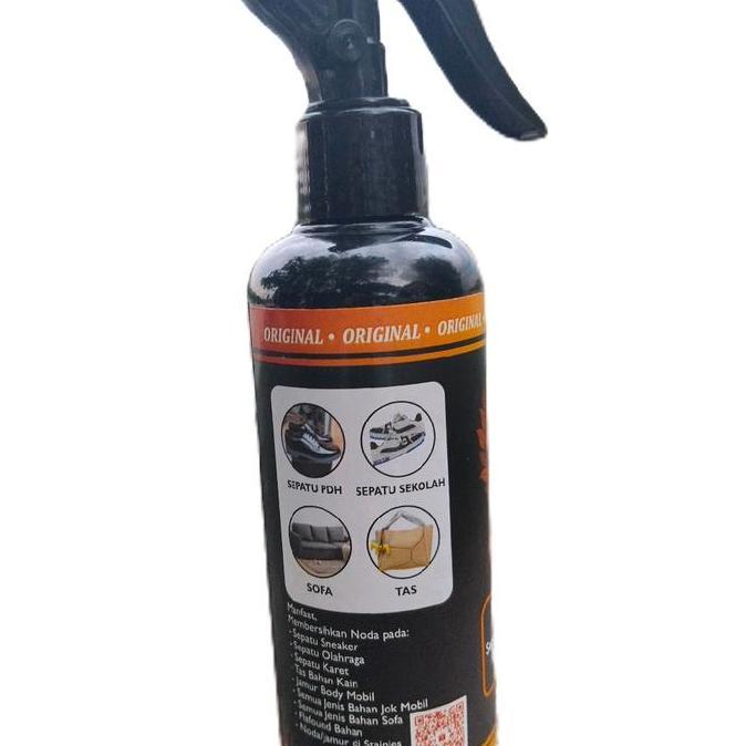 Pembersih Sepatu Tanpa Air MABE 250 ml dengan Anti Bakteri dan Penghilang Bau - Shoe LL