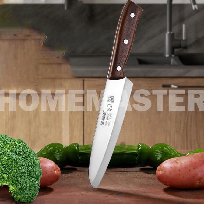 Set- Homemaster Pisau/Knife/Golok/Butcher/Chef/Dapur/Alat Potong Stainless/Besi Baja Tahan Karat Han
