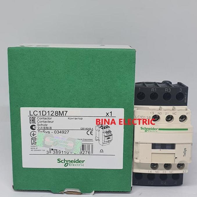 Pilihan - Kontaktor / Contactor Schneider Lc1D128 Lc1D128M7 4P 25A Original