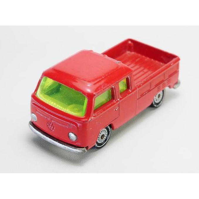 AT99 SIKU LOOSE VW VOLKSWAGEN BUS KOMBI DOUBLE CABIN - GERMANY - MERAH