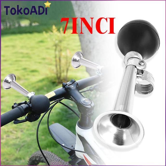 Cycling- 7 Inch Bel Trompet Terompet Sepeda Sepedah Jadul Bel Getuk Bel Bakpau Untuk Jualan Suara Ke