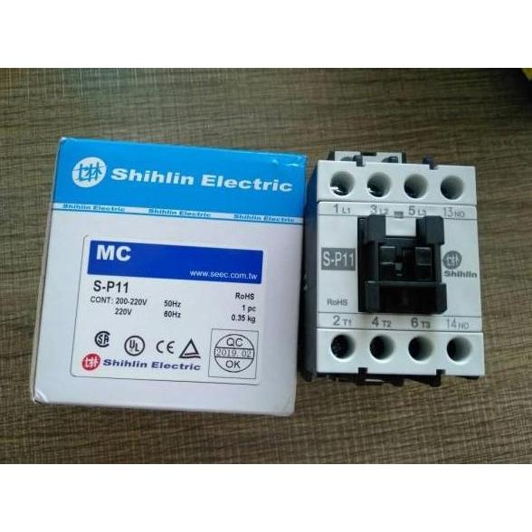 Pilihan - Kontaktor Shihlin Sp-11 3P 20A / Contactor Shihlin Sp11 3 Phase 20 A