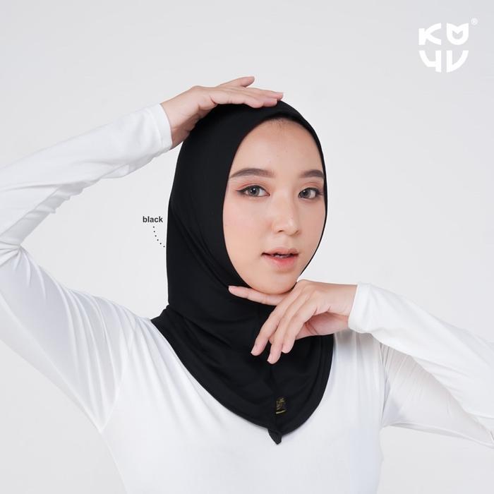 Koyu Hijab Iner Ninja Karlina (KOYU HIJAB) - BLACK, Allsize