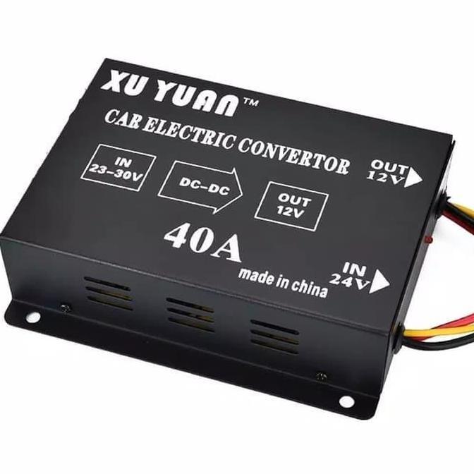 Step Down 40A Buck Converter Mobil 24V To 12V 40A Xuyuan Inverter