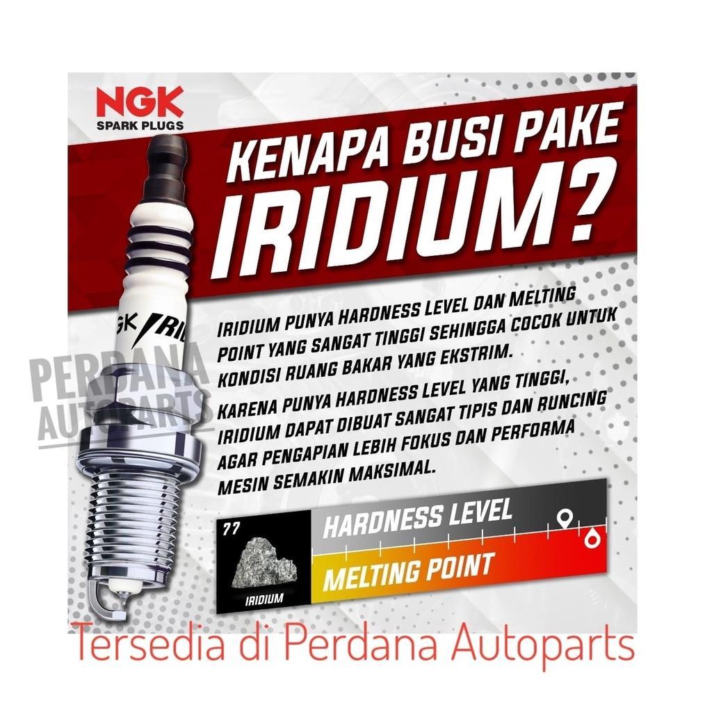 Busi Motor Cpr6Eaix-9S, Cpr7Eaix-9, Cpr8Eaix-9, Cpr9Eaix-9 Ngk Iridium Ix [100% Pasti Ori]