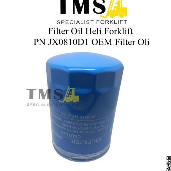 Bernimah155 - Filter Oil Heli Forklift PN JX0810D1 OEM Filter Oli