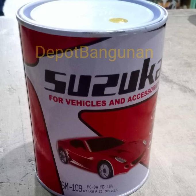 Cat Besi Tempa Suzuka 1 KG Warna Gold Honda Yellow
