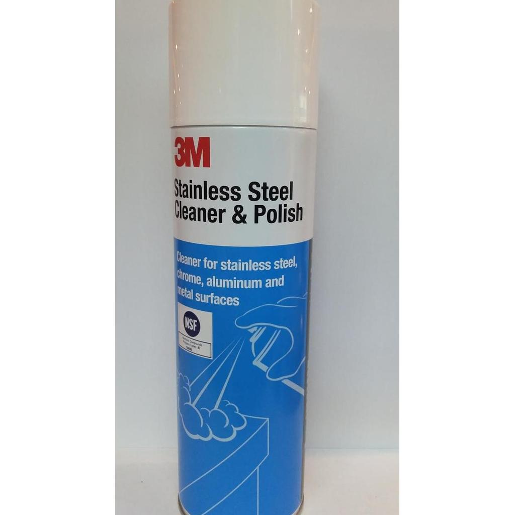* 3M STAINLESS STEEL CLEANER & POLISH *