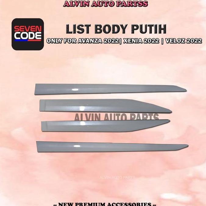 Promo LIST BODY AVANZA 2022 XENIA 2022 VELOZ 2022 / SIDE BODY MOULDING VELOZ Diskon