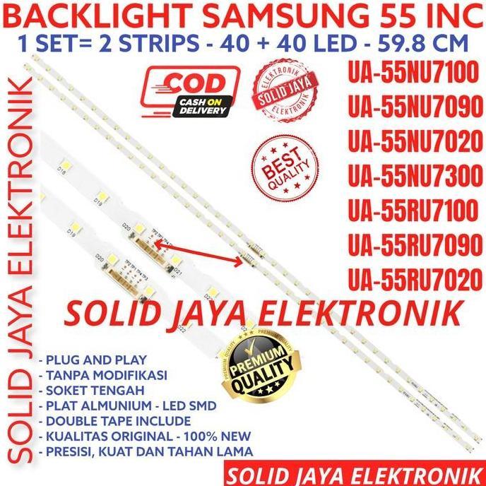 BACKLIGHT LED SAMSUNG 55 INC UA55RU7100 UA55RU7020 UA55RU7090 LAMPU BL BEST SELLER
