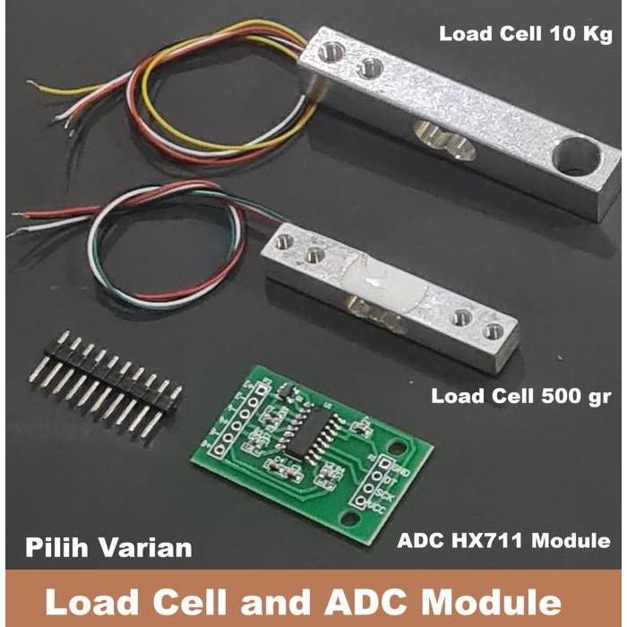 Modul Sensor Berat HX711 HX-711 LoadCell Load Cell Amplifier Module ADC Converter Arduino ESP32 ESP8