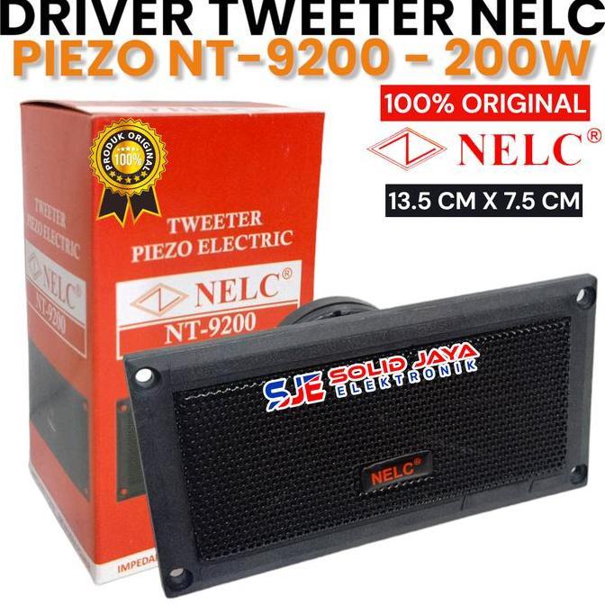 TWEETER KOTAK NELC NT-9200 TWITTER PIEZO 200W TWEETER SPEAKER 4 OHM DISKON