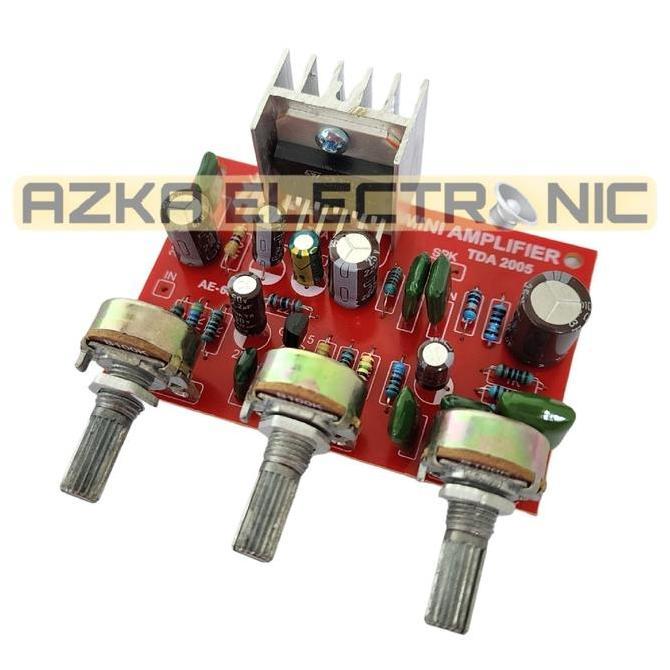 KIT MINI POWER AMPLIFIER SPEAKER AKTIF TDA 2005 MONO 40W 12V DC AE-60 FORSALE
