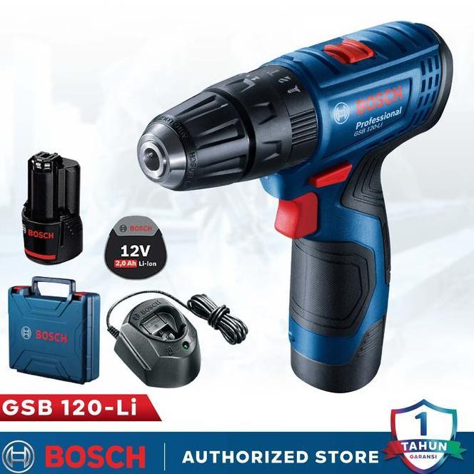 Bosch Impact Drill Gsb 120 Bor Cordless Bosch Bor Besi Bor Kayu Bor Bosch Bor Battery