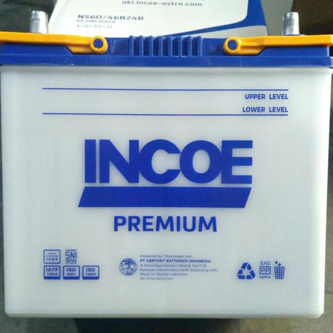 Lgsg - Aki Incoe Premium Type Ns60 12 Volt -45 Amper