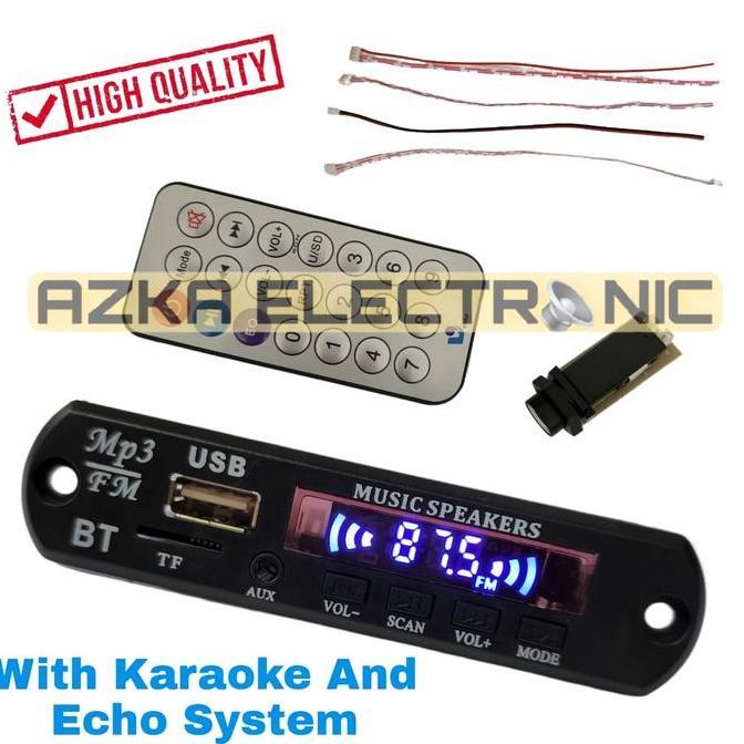 KIT MODUL MP3 BLUETOOTH PLUS KARAOKE DAN ECHO SYSTEM DISKON