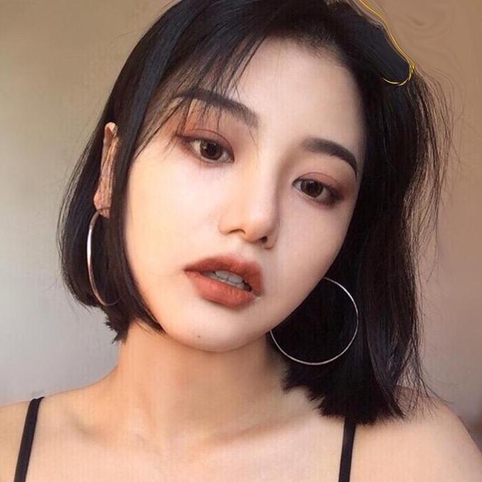 Endah- 6 Pasang Anting Bulat Lingkaran Polos Anting Bulat Perhiasan Earrings