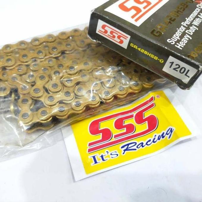 Promo SSS Rantai Rante Gold Emas 428 415 520 SB HSB HSBT 110L 120L 130L 140L Diskon
