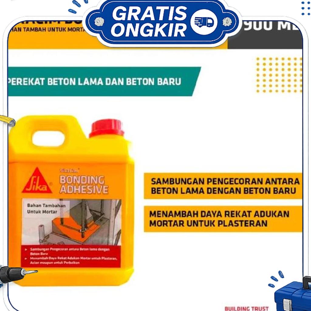 Sikacim Bonding Adhesive Bonding Agent Lem Beton 900Ml Cairan Bonding Beton Sika Bonding Beton