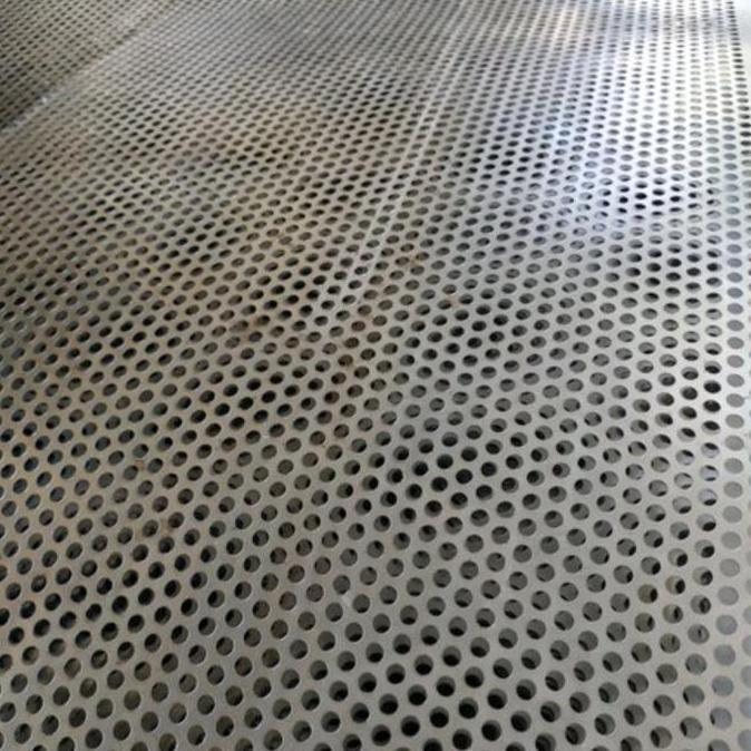 Grill Ram Bok Box Speaker Besi 1 x 2 meter Motif Bulat Ram Speaker