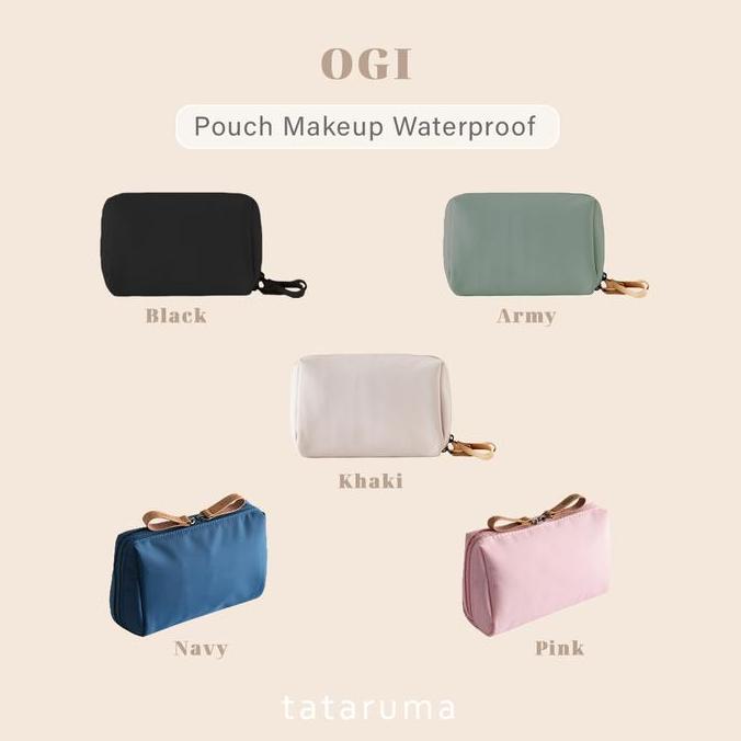 DF83 - OGI - Pouch Make Up Skincare Lipstick Kosmetik Travel Size Waterproof