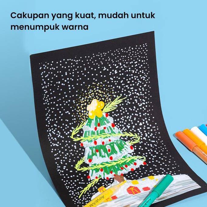 Deli Spidol Akrilik / Acrylic Marker 60 Colors HM311