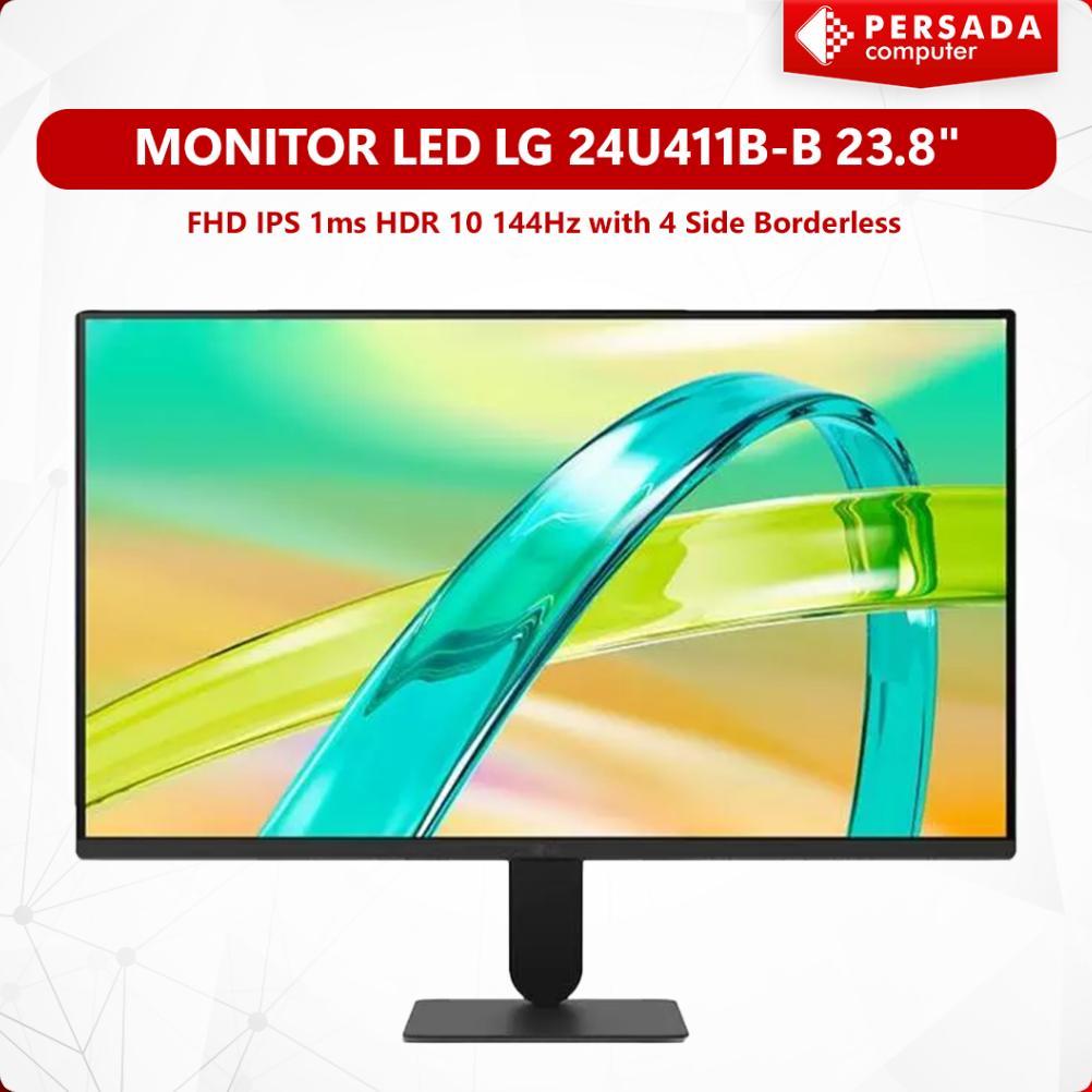 Monitor LED LG 24U411B-B FHD IPS 24 Inch 144Hz 1ms Freesync Gaming Monitor