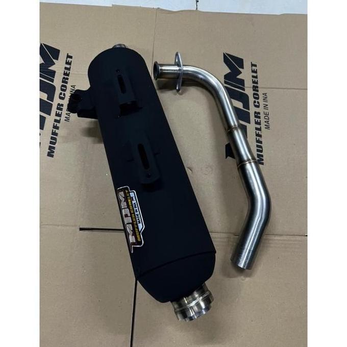 * Kenalpot Kondoman Vario New Vario Old Mdm Muffler Chorelet Inlet38 //