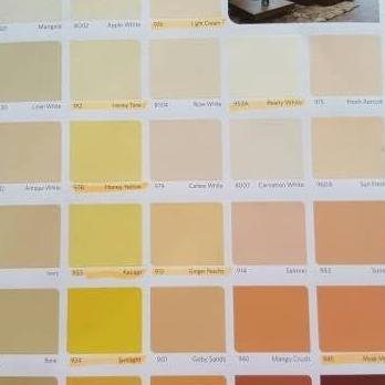 Jos- Cat Tembok Vinilex Rna Putih Biru Hijau Pink Ungu Cream (5Kg)