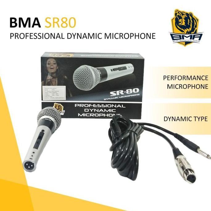 Mic Microphone Bma Sr80 Mic Bma Sr 80