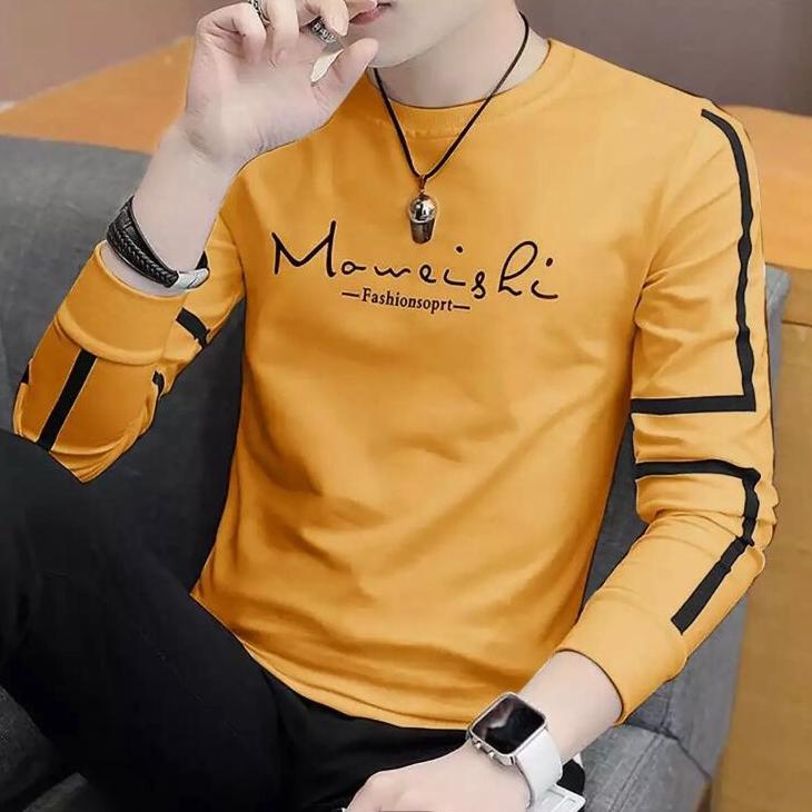 Free Ongkir Kaos Lengan Panjang Pria / Kaos Pria Korea / Kaos Premium / Kaos Lengan Panjang / Baju A