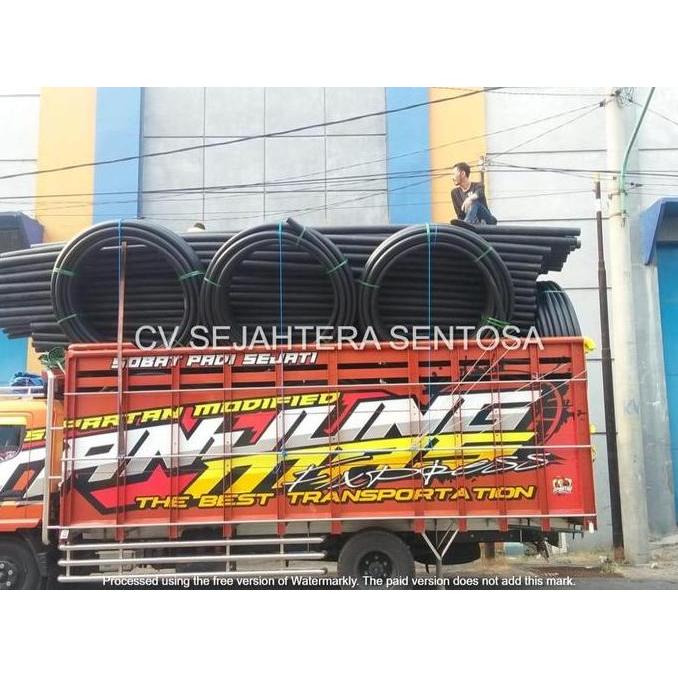 Lavesra_Grosir - Pipa Hdpe 10 Meter 20Mm 1/2" Selang Pipa Compression Selang Irigasi