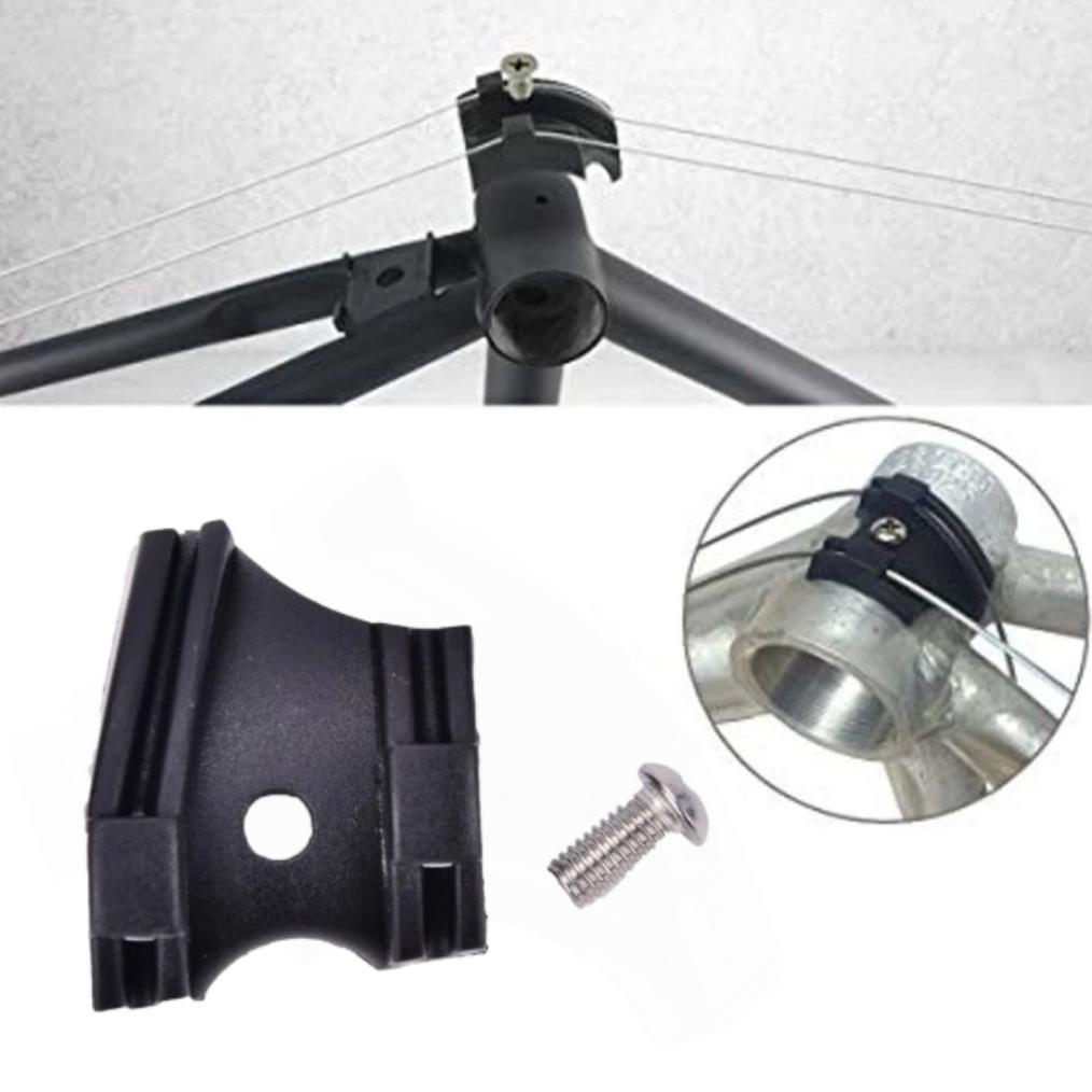 BELVION CLAMP SEPEDA JALUR KABEL SHIFTER BAWAH BB CABLE GUIDE REAR DERAILLEUR RD FD SEPEDA LIPAT MTB