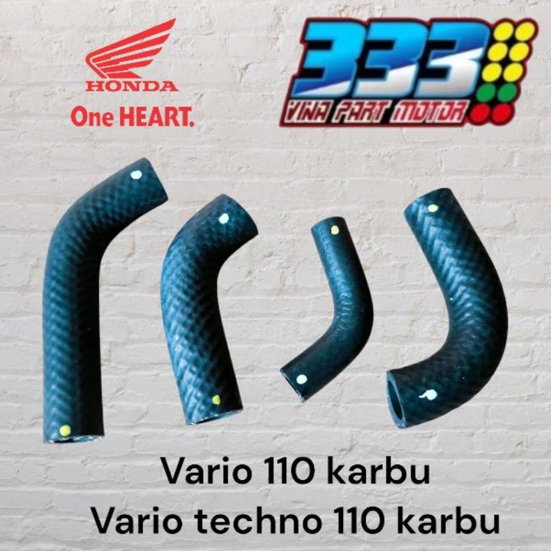 SELANG RADIATOR VARIO 110 KARBU KVB VARIO TECHNO 110 KARBU SELANG RADIATOR SET VARIO 110 KARBU