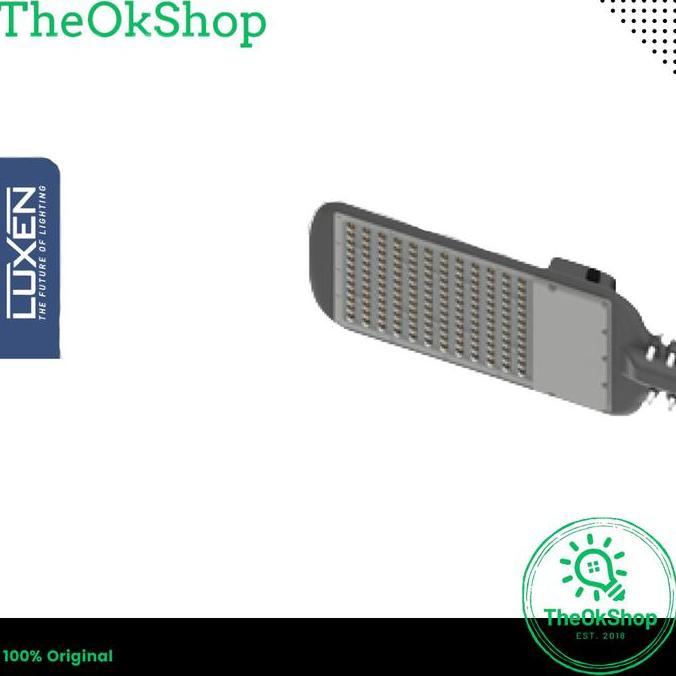 TERBARU - Luxen LED PJU Slim Series 100 Watt IP 65 Lampu Led