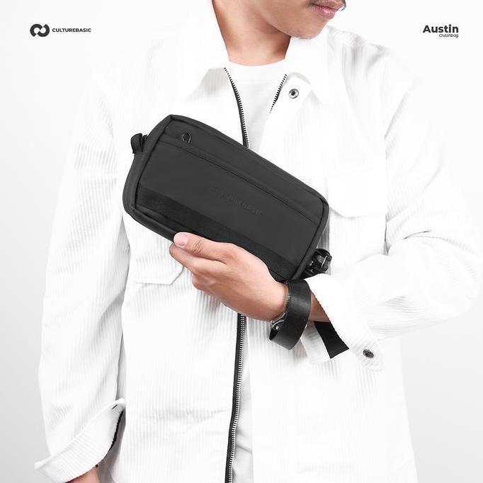 Culture Basic | Austin Clutch Tas Selempang Pria | Handbag Pria Kulit