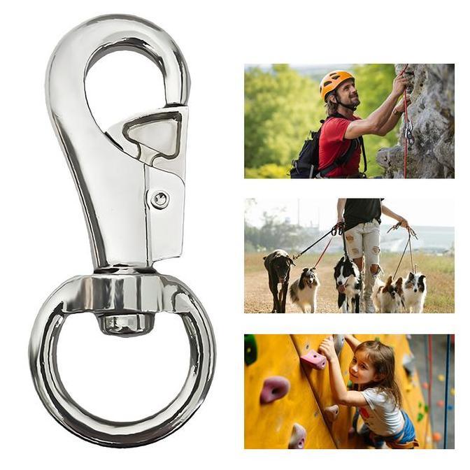 EYAMUY BULL SWIVEL EYE BOLT SNAP HOOK HOOK BESAR KAITAN ANJING Besar