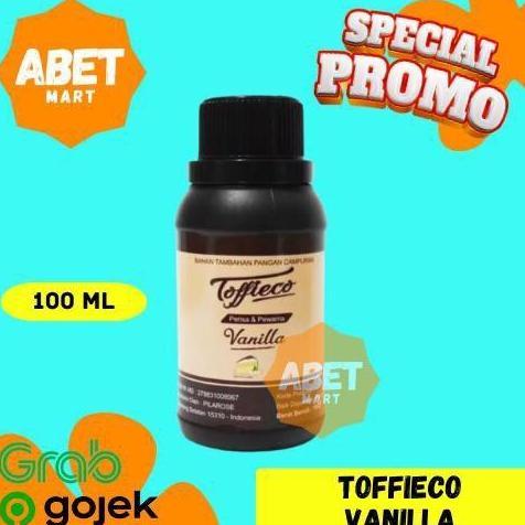 Toffieco Vanilla 100Ml - 100 ml Essence Perisa Perasa Makanan Minuman Ekstrak Penyedap Tofieco Tofic