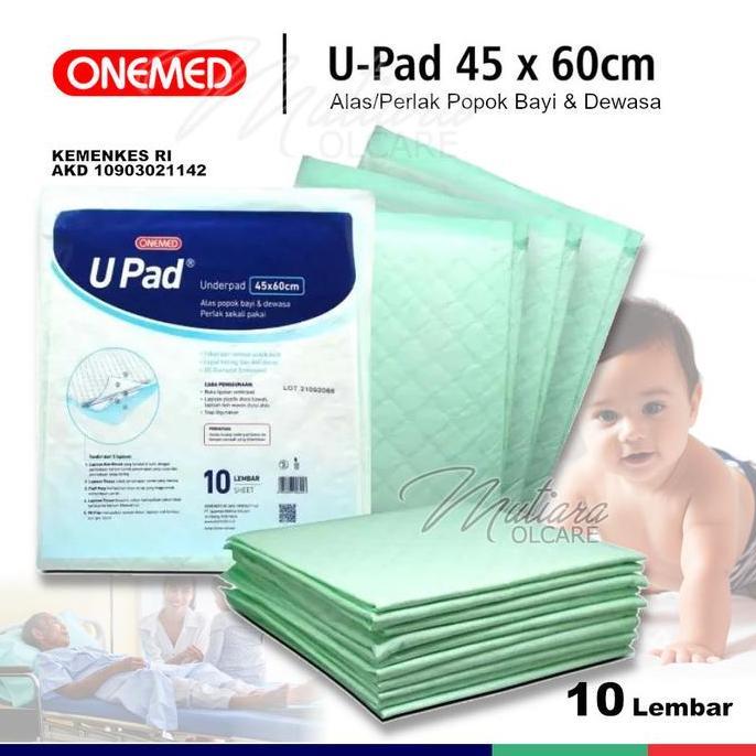 UPAD Underpad Onemed Pad 45 x 60 cm - Upet Perlak Onemed