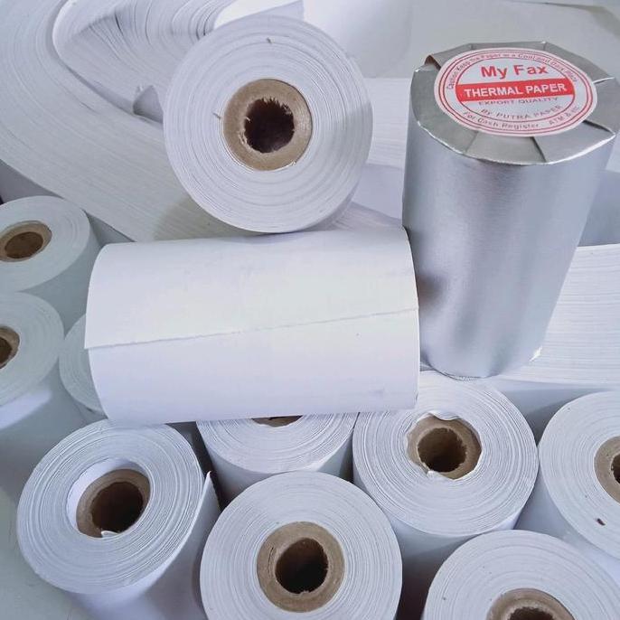 Box- 10 Roll Kertas Kasir Thermal Ukuran 80X48Mm Untuk Mesin Printer Thermal Ukuran 80Mm Sintetis Hi